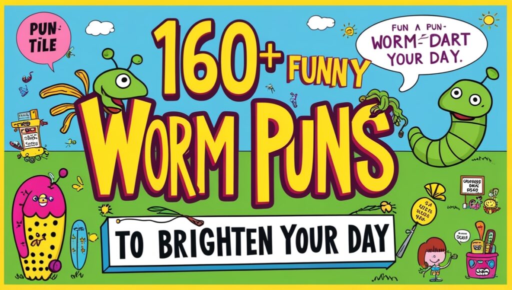 160+ Funny Worm Puns to Brighten Your Day 2