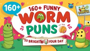 160+ Funny Worm Puns to Brighten Your Day