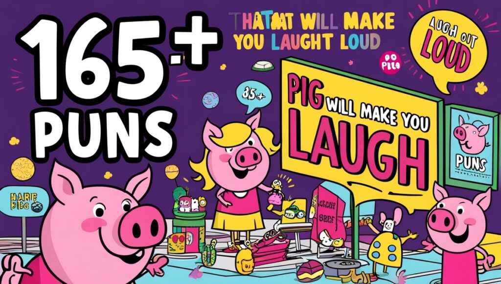 165+ Pig Puns That Will Make You Laugh Out Loud 1