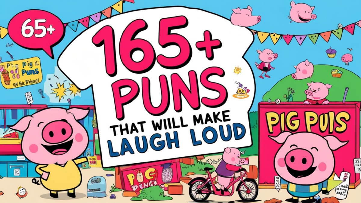 165+ Pig Puns That Will Make You Laugh Out Loud