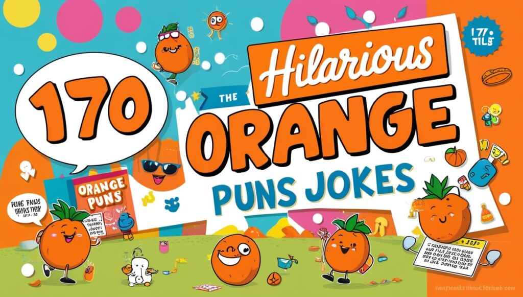 170 Hilarious Orange Puns and Jokes 2