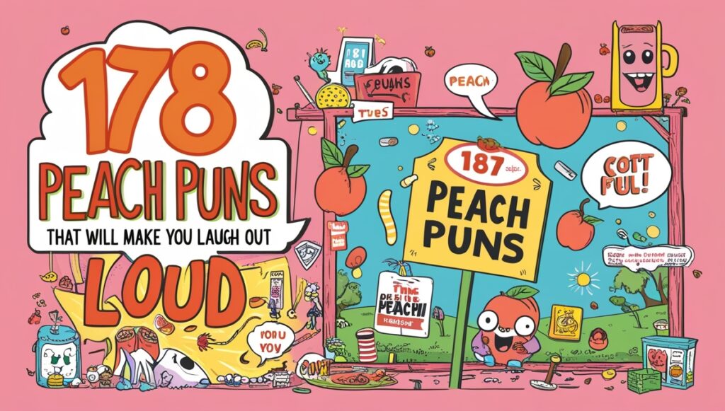 178 Peach Puns That Will Make You Laugh Out Loud 1