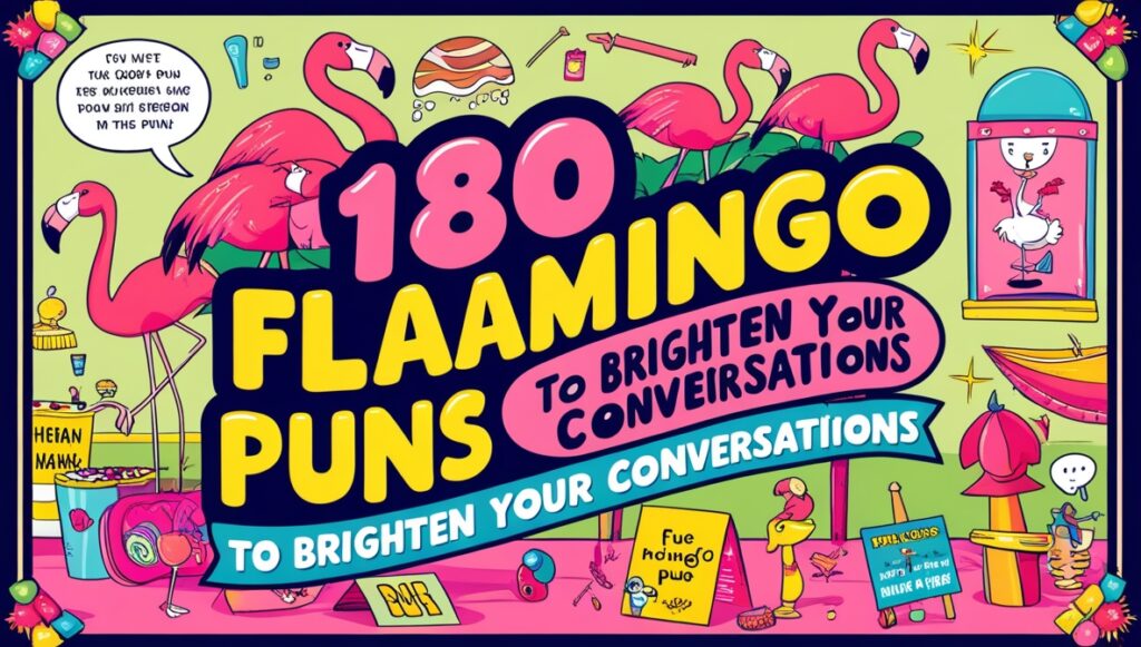 180 Flamingo Puns to Brighten Your Conversations 1
