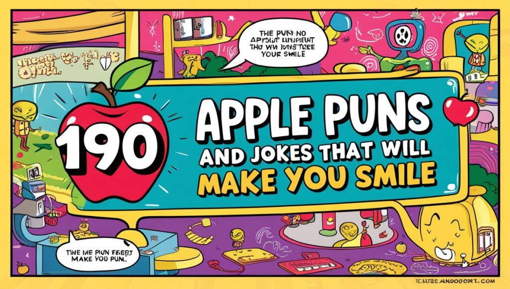 190 Apple Puns and Jokes That Will Make You Smile 1