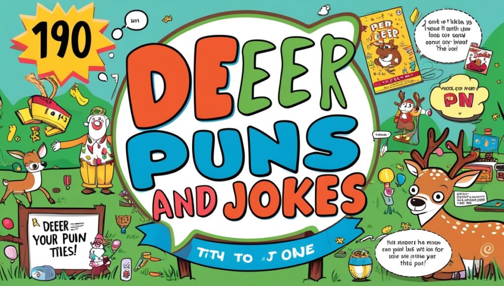 190 Deer Puns and Jokes 1