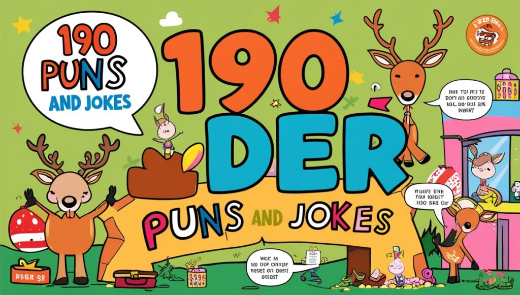 190 Deer Puns and Jokes 2