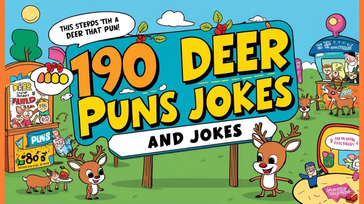 190 Deer Puns and Jokes