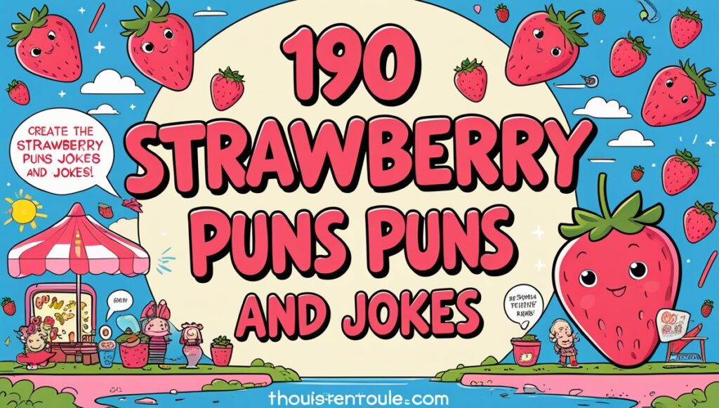 190 Strawberry Puns and Jokes 1