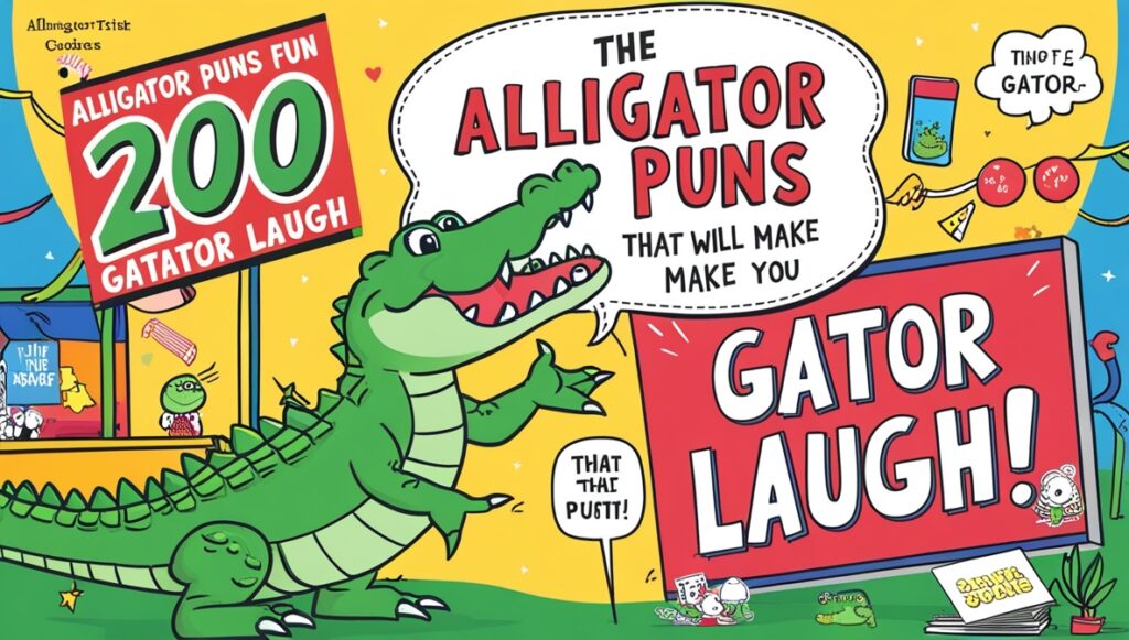 200 Alligator Puns That Will Make You Gator Laugh 1