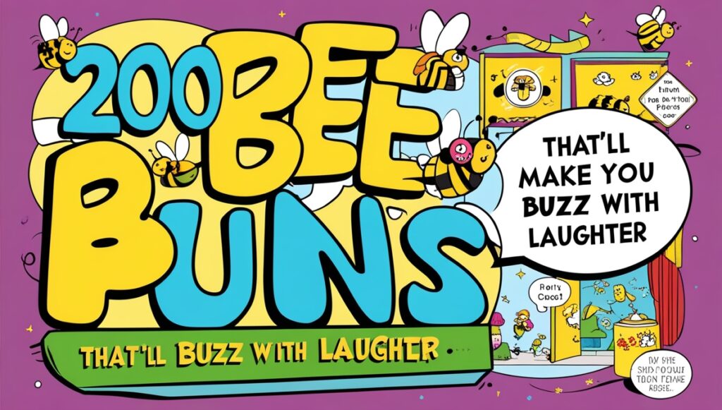 200 Bee Puns That’ll Make You Buzz with Laughter 1