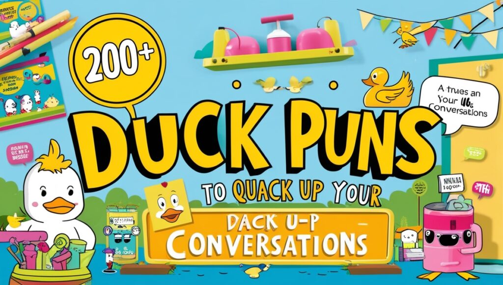 200+ Duck Puns to Quack Up Your Conversations 1