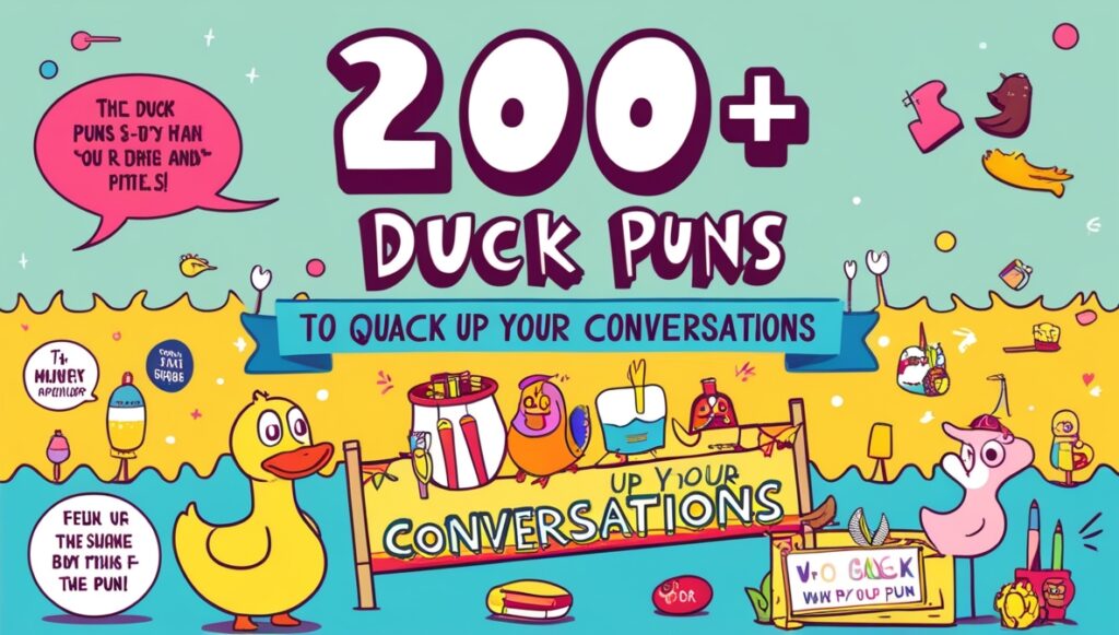 200+ Duck Puns to Quack Up Your Conversations 2
