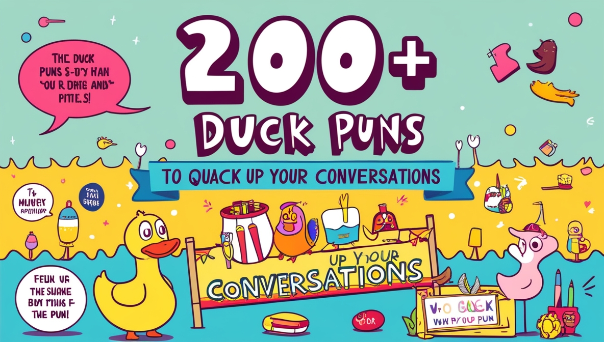 200+ Duck Puns to Quack Up Your Conversations