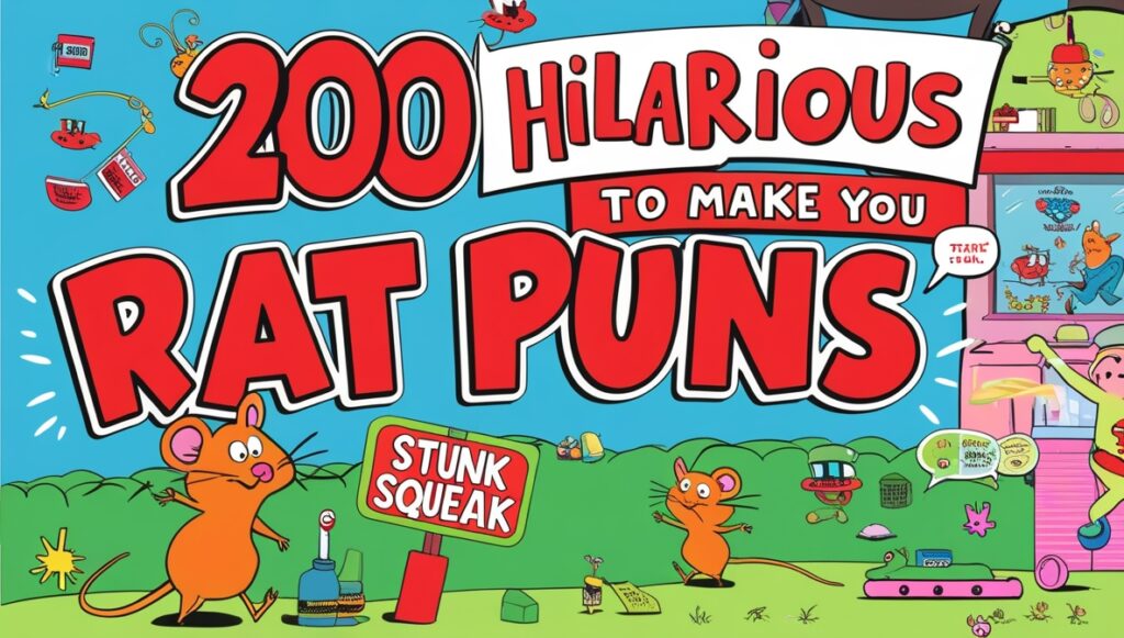 200 Hilarious Rat Puns to Make You Squeak 2