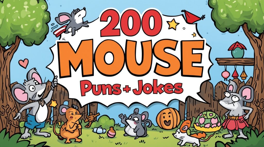 200 Mouse Puns and Jokes 1