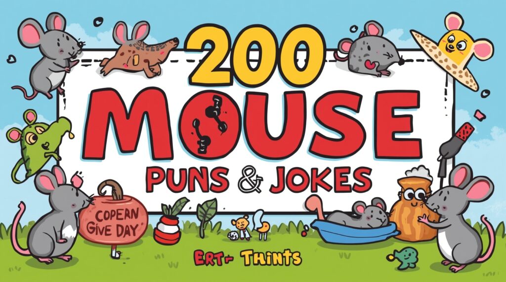200 Mouse Puns and Jokes 2