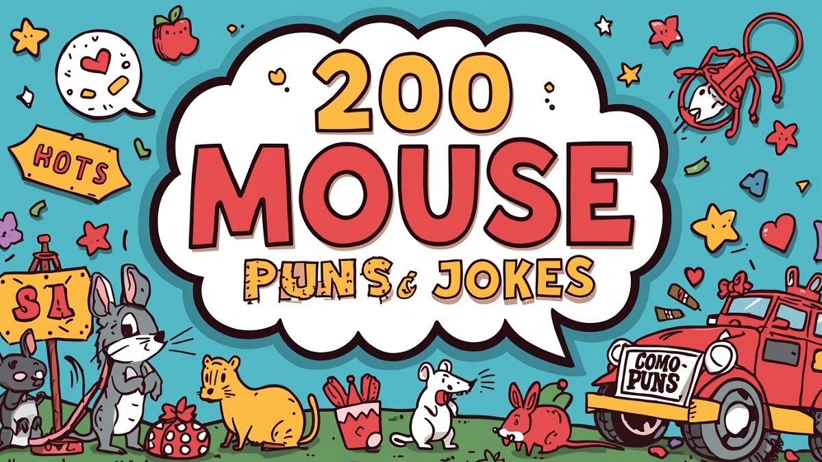 200 Mouse Puns and Jokes
