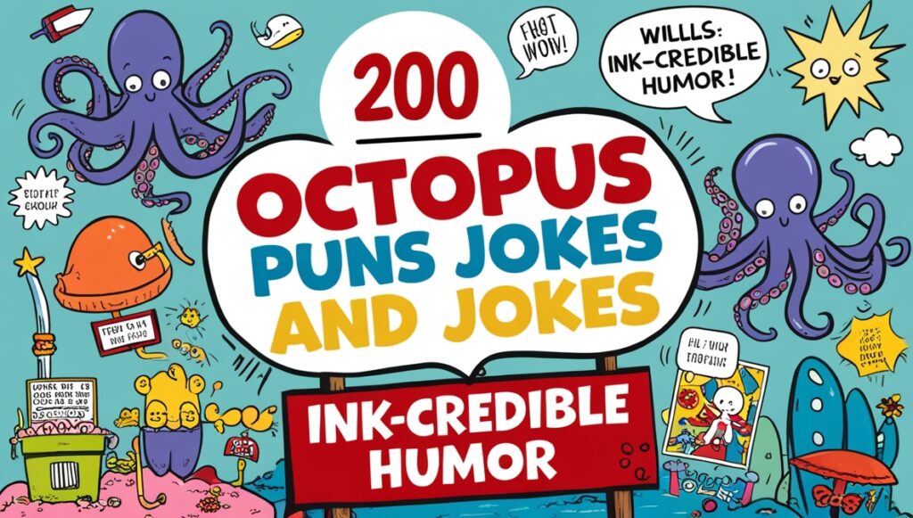 200 Octopus Puns and Jokes: Ink-credible Humor 1