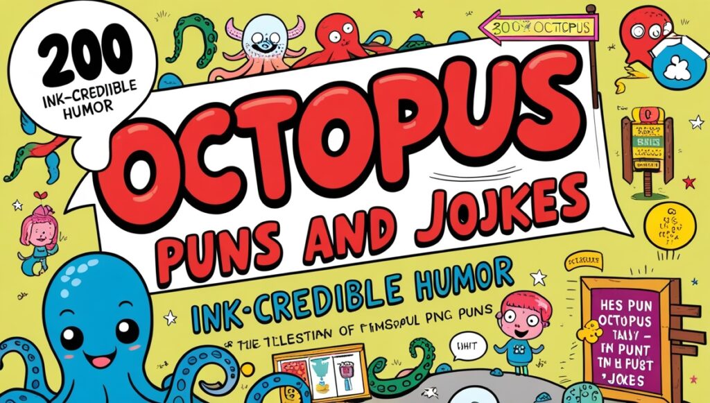 200 Octopus Puns and Jokes: Ink-credible Humor 2