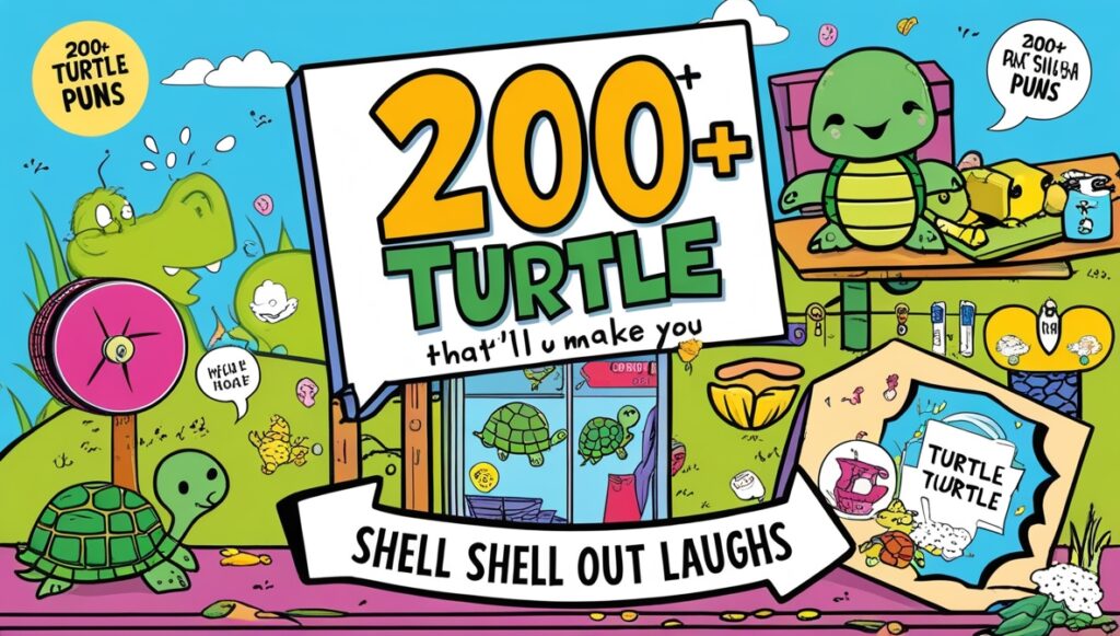 200+ Turtle Puns That’ll Make You Shell Out Laughs 2