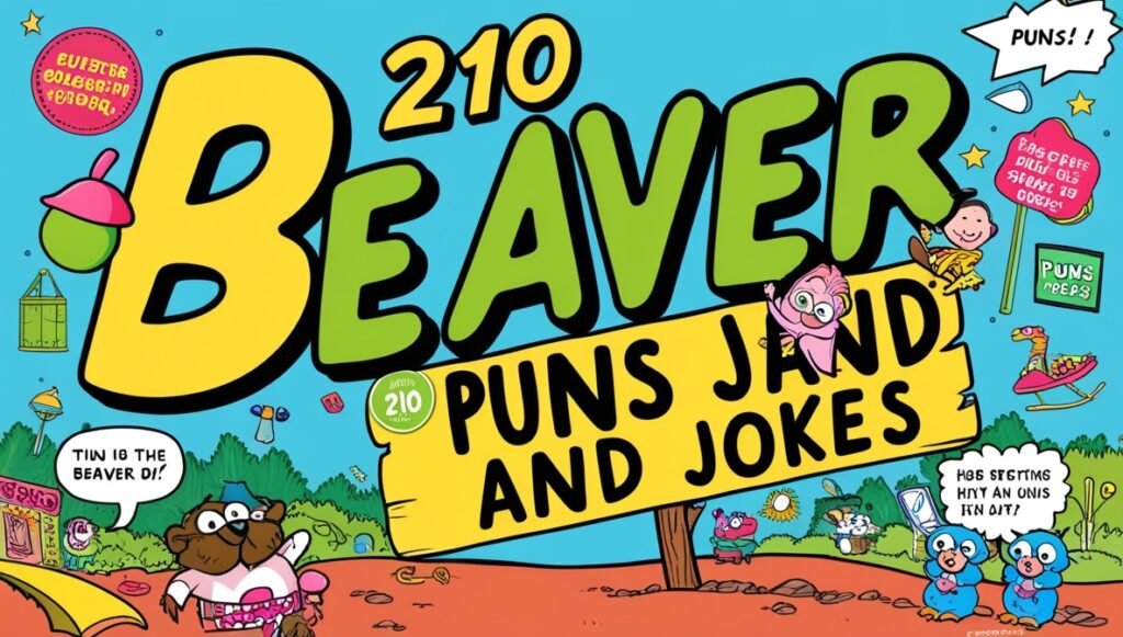 210 Beaver Puns and Jokes 2