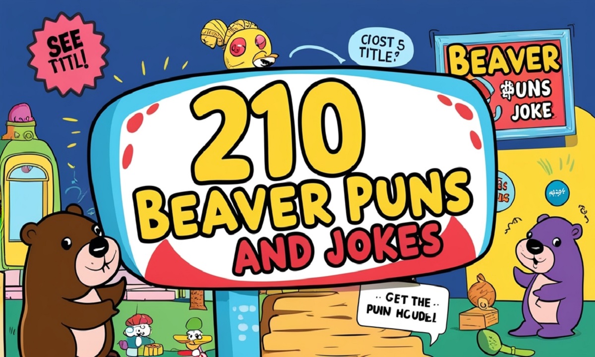 210 Beaver Puns and Jokes