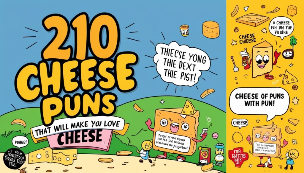 210 Cheese Puns That Will Make You Love Cheese 1