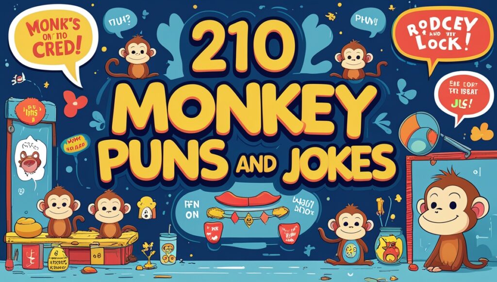 210 Monkey Puns and jokes 1