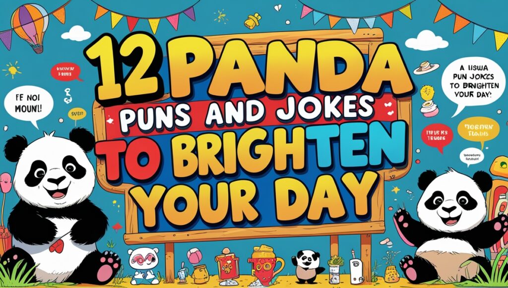 120 Panda Puns and Jokes 2