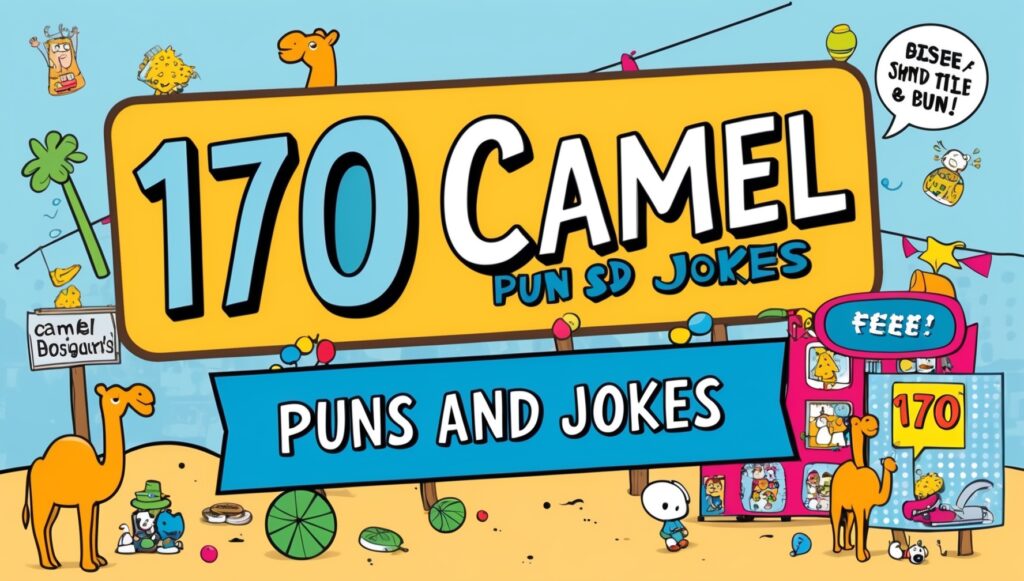 170 Camel Puns and Jokes 2