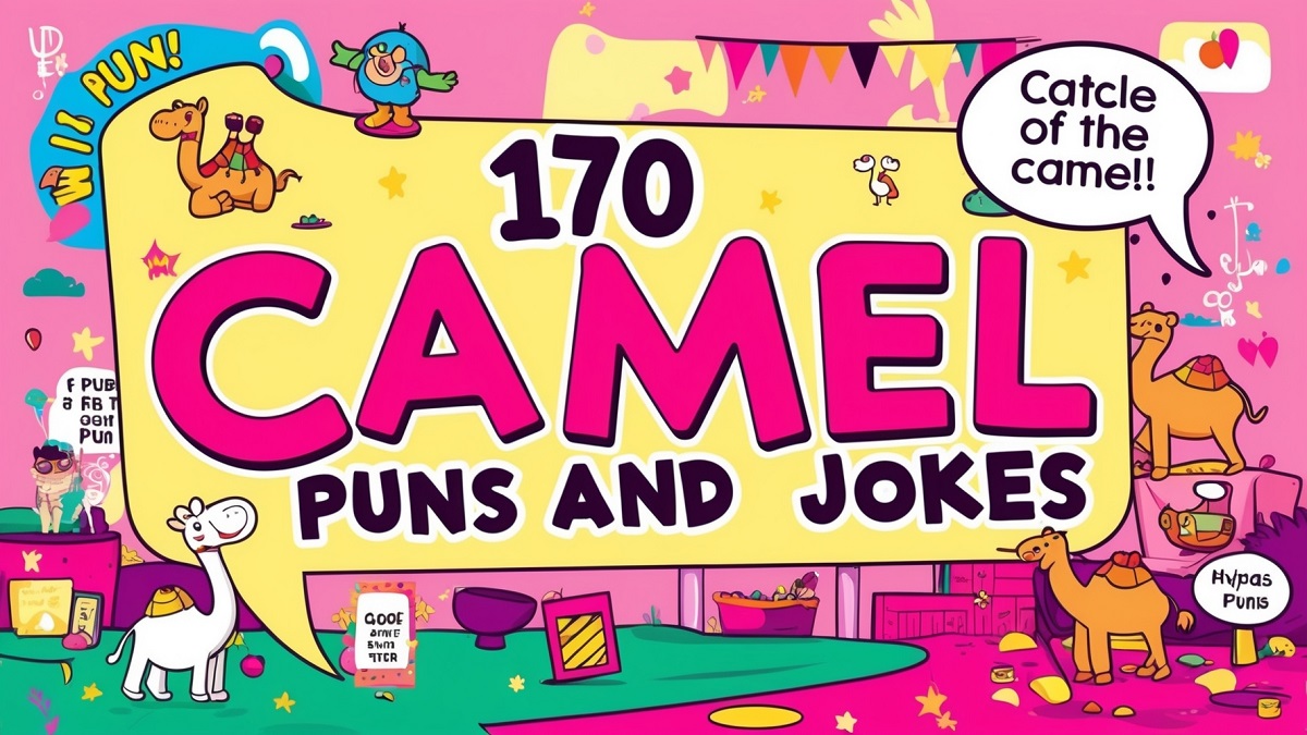 170 Camel Puns and Jokes