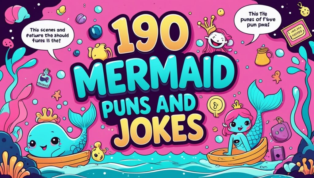 190 Mermaid Puns and Jokes 1