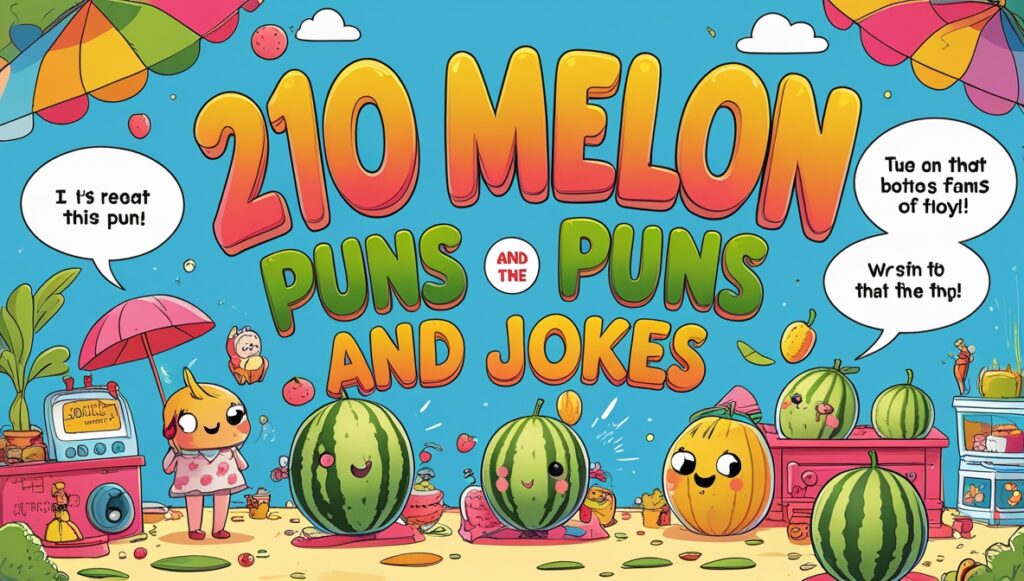 210 Melon Puns and Jokes 1