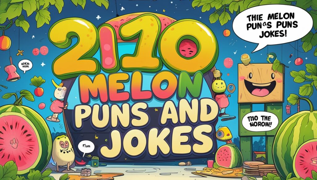 210 Melon Puns and Jokes 2