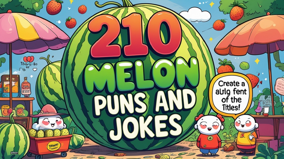 210 Melon Puns and Jokes