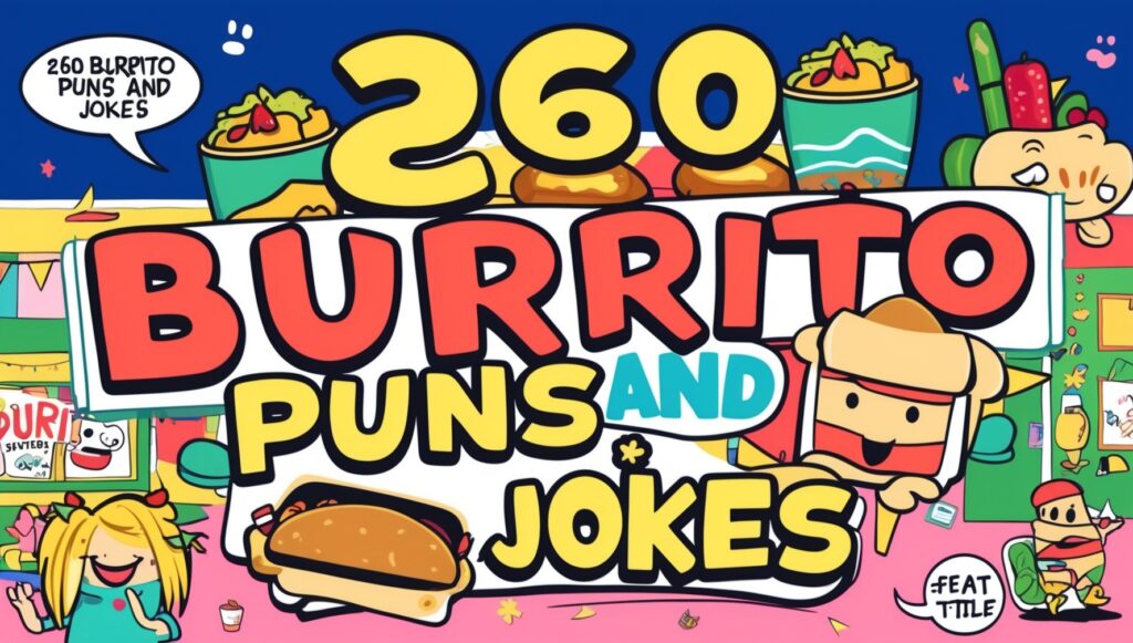 260 Burrito Puns and Jokes 1