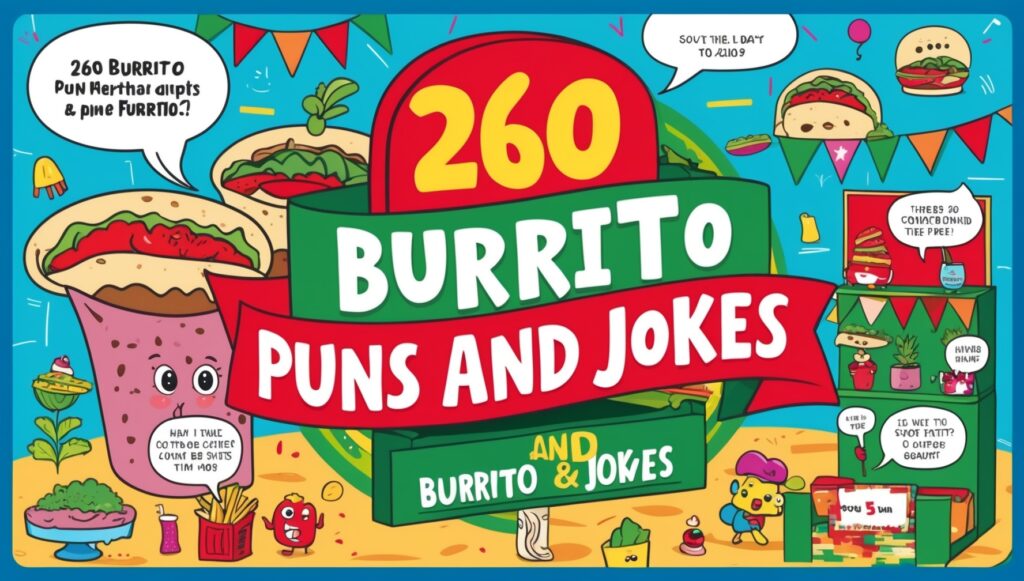 260 Burrito Puns and Jokes 2