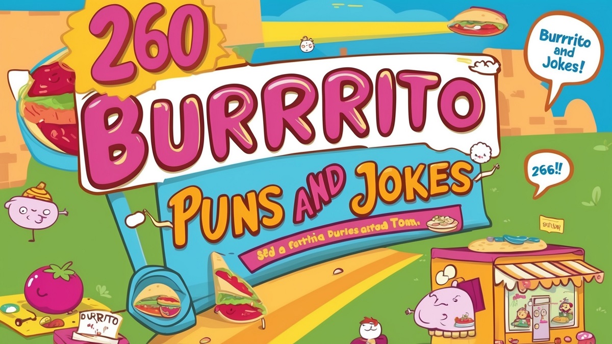 260 Burrito Puns and Jokes