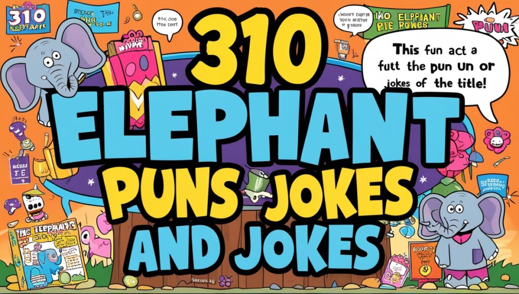 310 Elephant Puns and Jokes 2