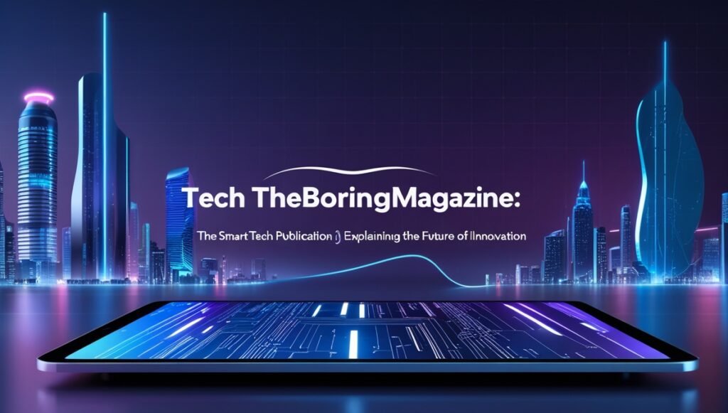 Tech TheBoringMagazine The Smart Tech Publication Explaining the Future of Innovation 1